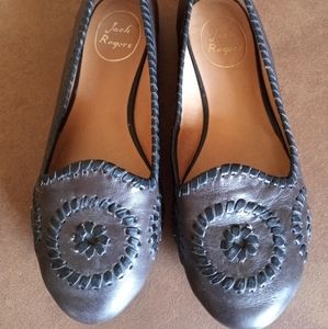 Jack Rogers size 7 M Ballet Flats Brown Leather